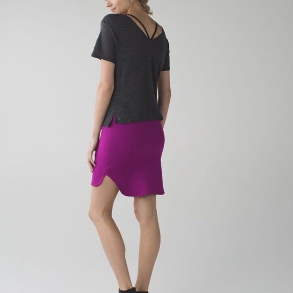 LULULEMON City Skirt Regal Plum 6 - Picture 2 of 7